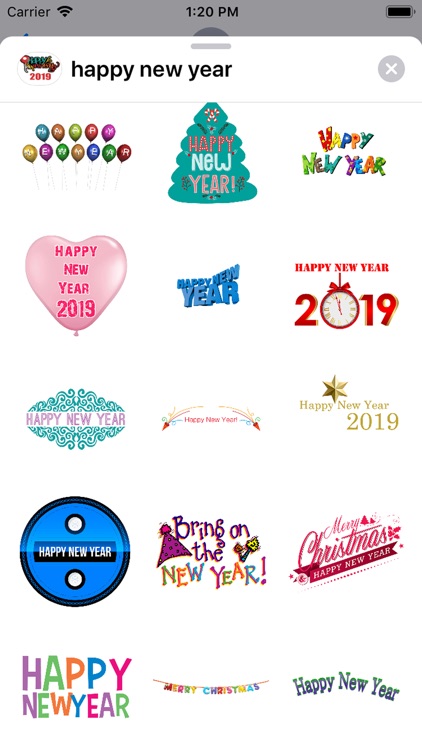 Happy New Year 2019 Sticker screenshot-3