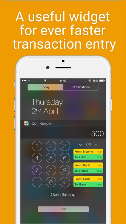 CoinKeeper: spending tracker screenshot-3