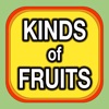 The kinds of fruits