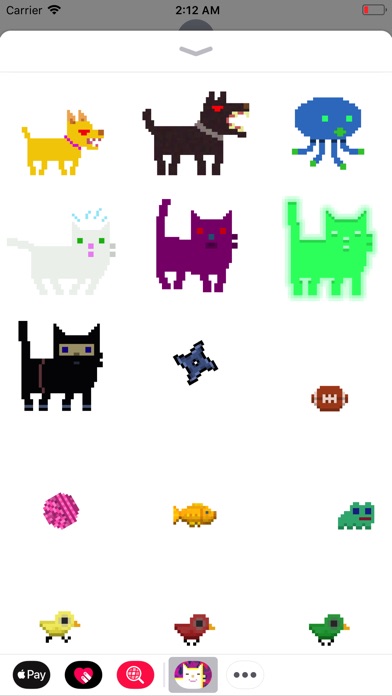 Pixel Cat Stickers screenshot 3
