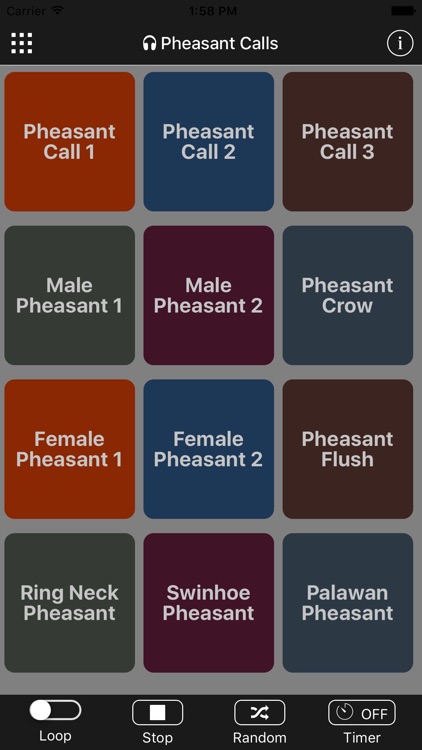 Pheasant Calls