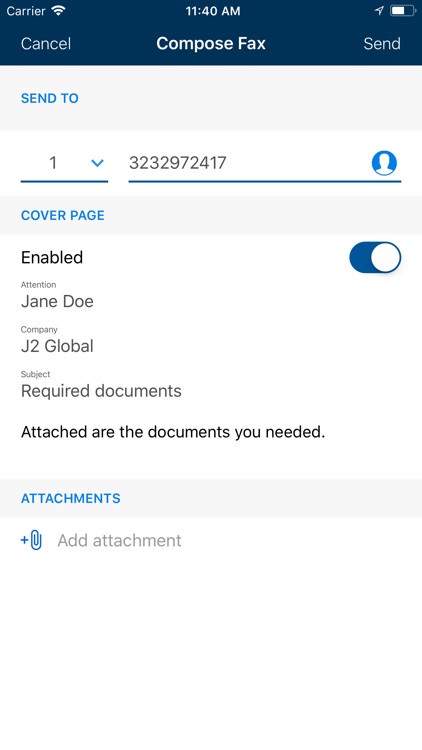 MyFax – Send & Receive a Fax