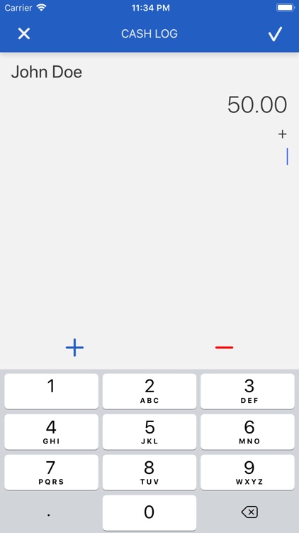 Cash Log Basic screenshot-3