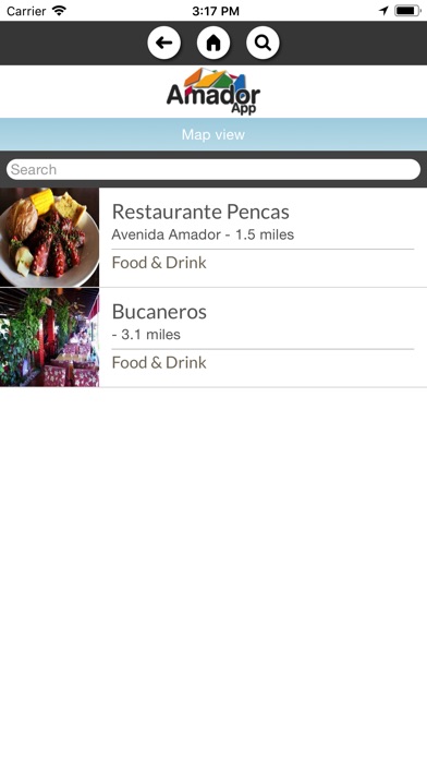 Amador App screenshot 2