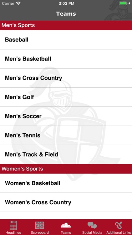 William Carey Athletics screenshot-3