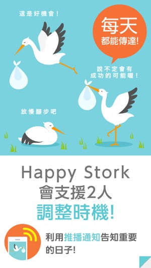 Happy Stork：支援懷孕＆孕活的應用程式(圖2)-速報App