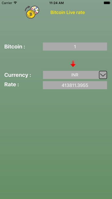 Bitcoin Live Rate screenshot 3