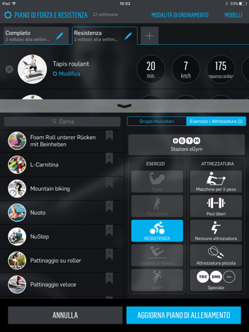eGym Trainer App screenshot 2