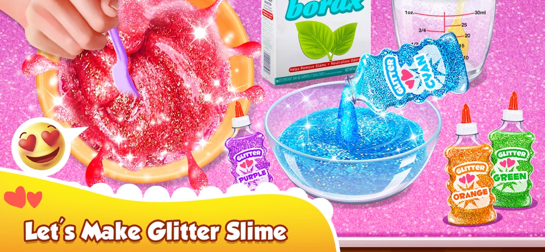 Glitter Slime Maker - Online Game Hack and Cheat | Gehack.com