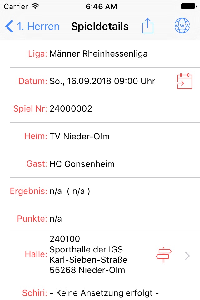 TV Nieder-Olm Handball screenshot 3