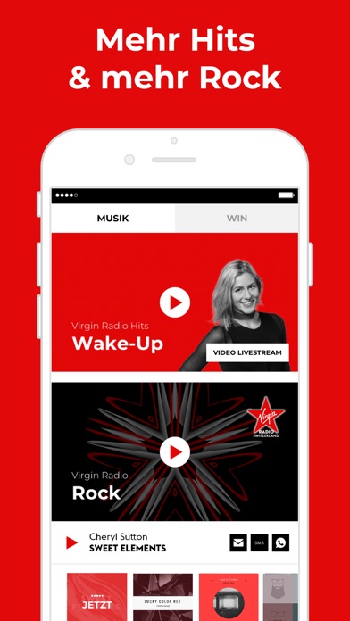 Virgin Radio Switzerland screenshot 2