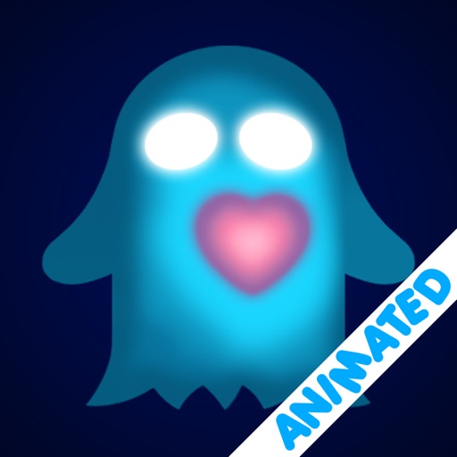 Heart-Glowing Ghost (animated)