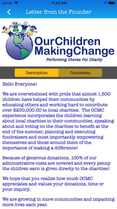 Our Children Making Change screenshot 3