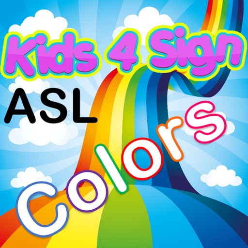 Kids4Sign ASL Colors iOS App