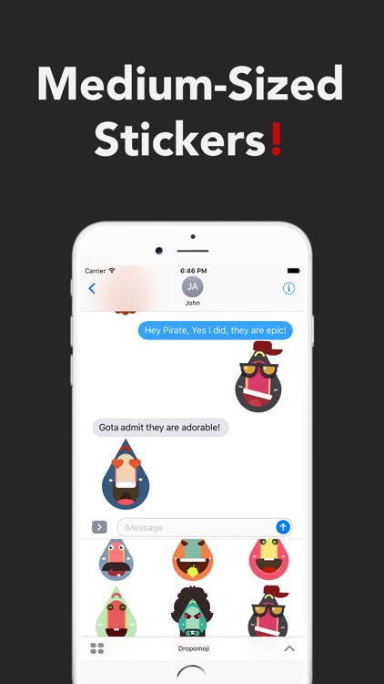 iDroplets - Say it with a sticker! screenshot-4