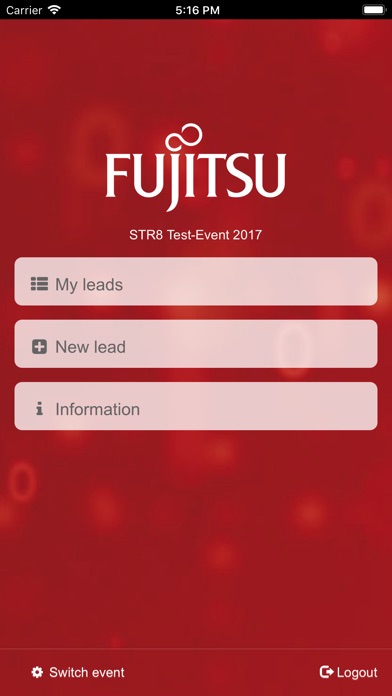Fujitsu Leads screenshot 2