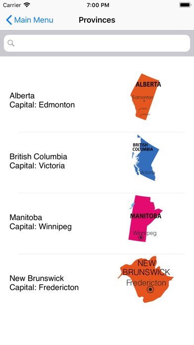 Canada Provinces Geo Quiz screenshot 2