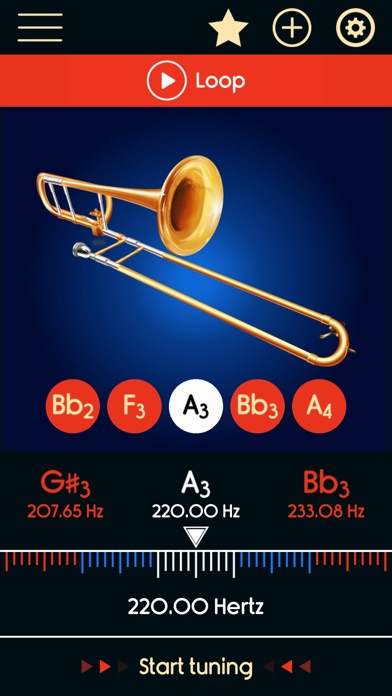 Trombone Tuner screenshot 3