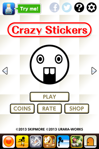 Crazy Stickers screenshot 3