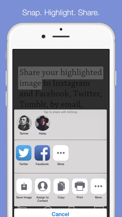 Snaplight - Photo Highlighter Screenshots