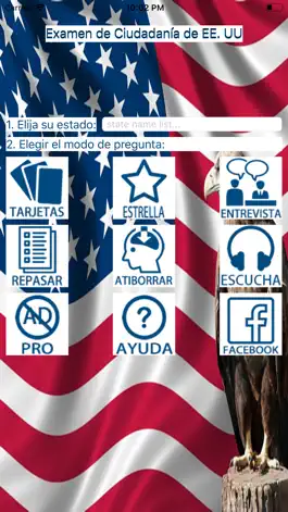 Game screenshot US Citizenship Test Spanish mod apk