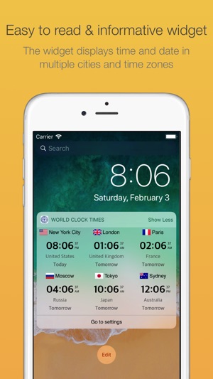 World Clock Time Today Widget(圖4)-速報App