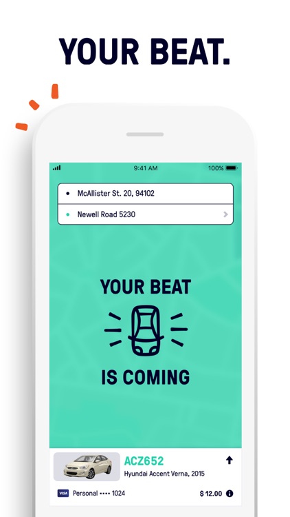 Beat - Ride app, ex-Taxibeat