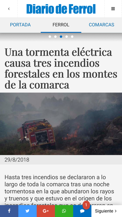 Diario de Ferrol screenshot 2