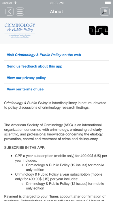 How to cancel & delete Criminology and Public Policy from iphone & ipad 3