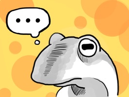 This is just an ordinary frog living ordinary frog life