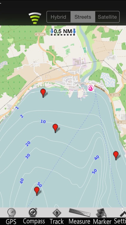 Chiemsee GPS Nautical charts screenshot-3