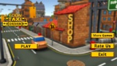 Blocky Taxi Drive Simulator 3D Captura de tela 1