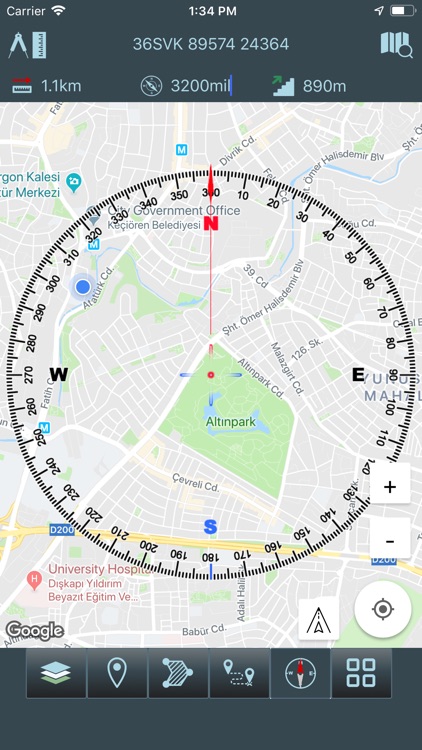 Mgrs & Utm Map