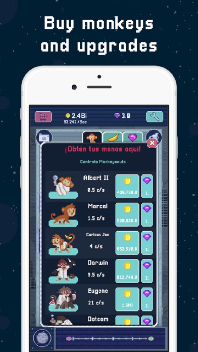 Monkeynauts - Space Monkeys screenshot 3
