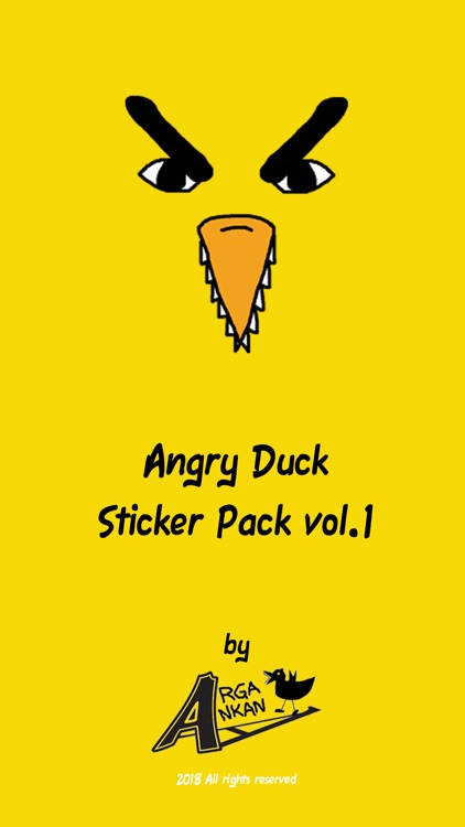 Angry Duck Stickers vol. 1