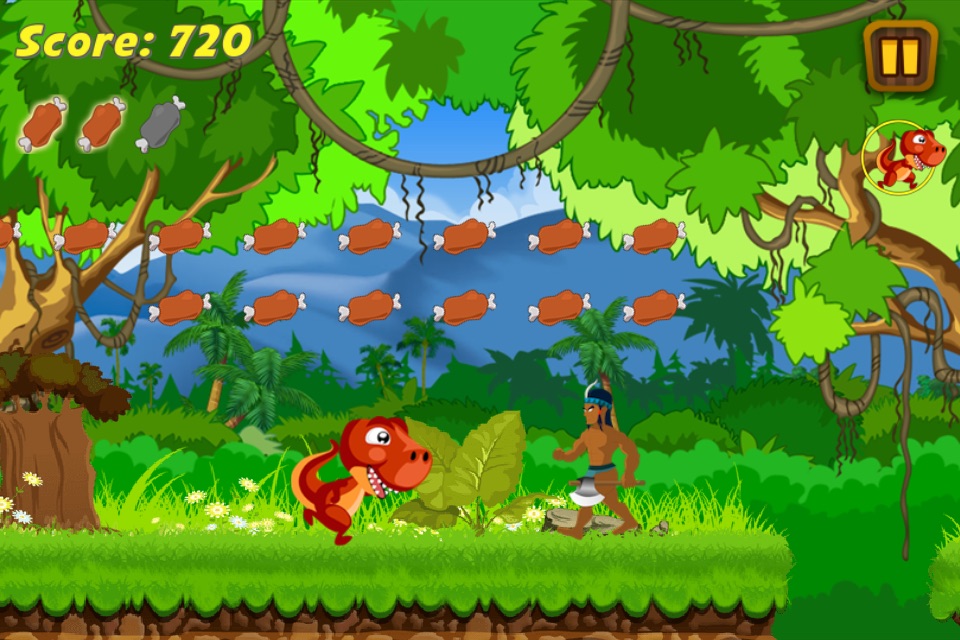 Dinosaur Run - Jurassic Era screenshot 2