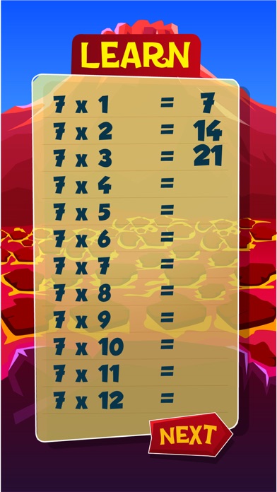 Number Monster Times Tables screenshot 2