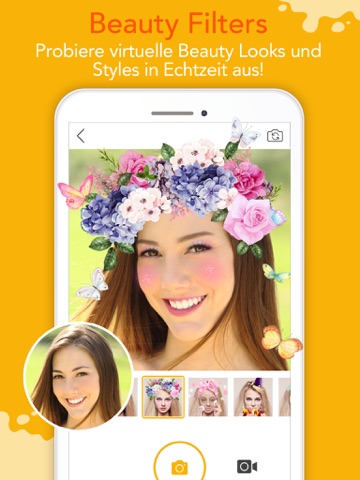 YouCam Fun - Live Face Filters screenshot 2