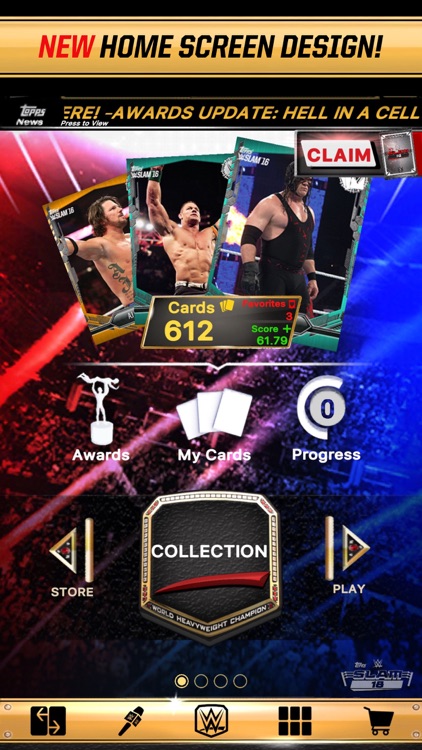 WWE SLAM: Card Trader