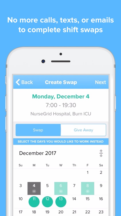 NurseGrid Mobile screenshot-4
