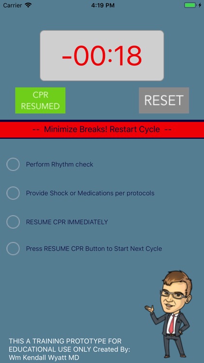 ACLS & CPR Trainer - Megacode screenshot-3