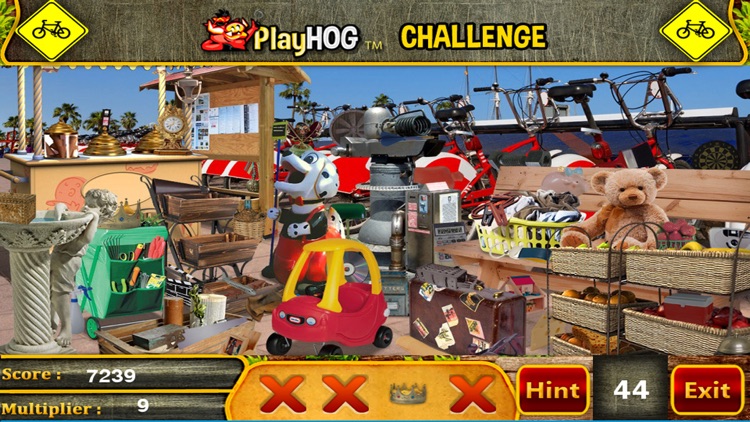 City Cycle Hidden Objects Game