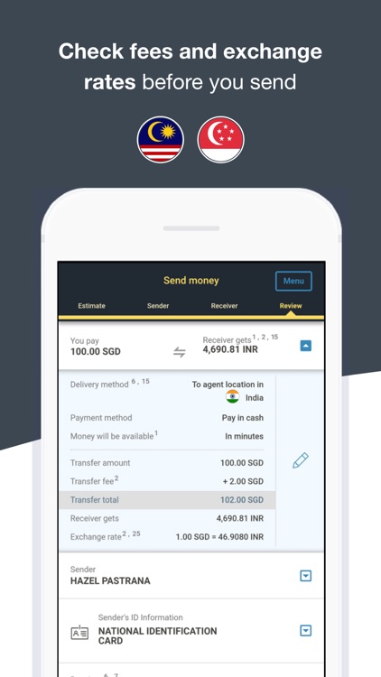 Transfer Money Western Union screenshot-4