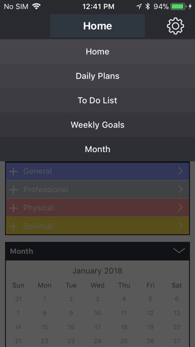 Mission Daily Planner screenshot 2