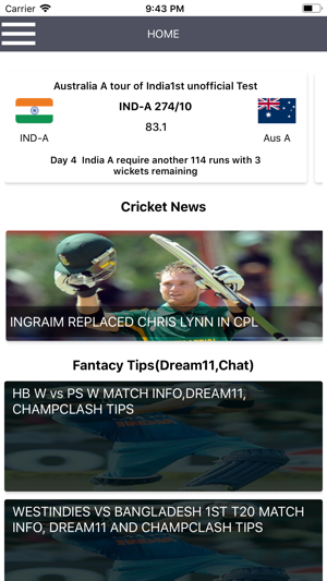 Cricinformer(圖1)-速報App