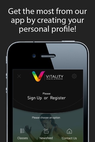 Vitality Health And Fitness Club screenshot 2