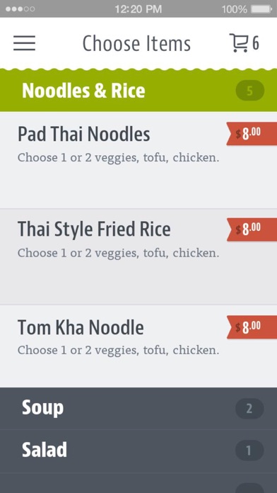 55 Thai Kitchen screenshot 3
