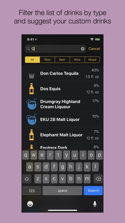 Drinks Tracker - Track drinks screenshot-6