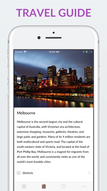 Melbourne Offline Map & Guide