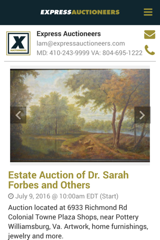 Express Auctioneers screenshot 2